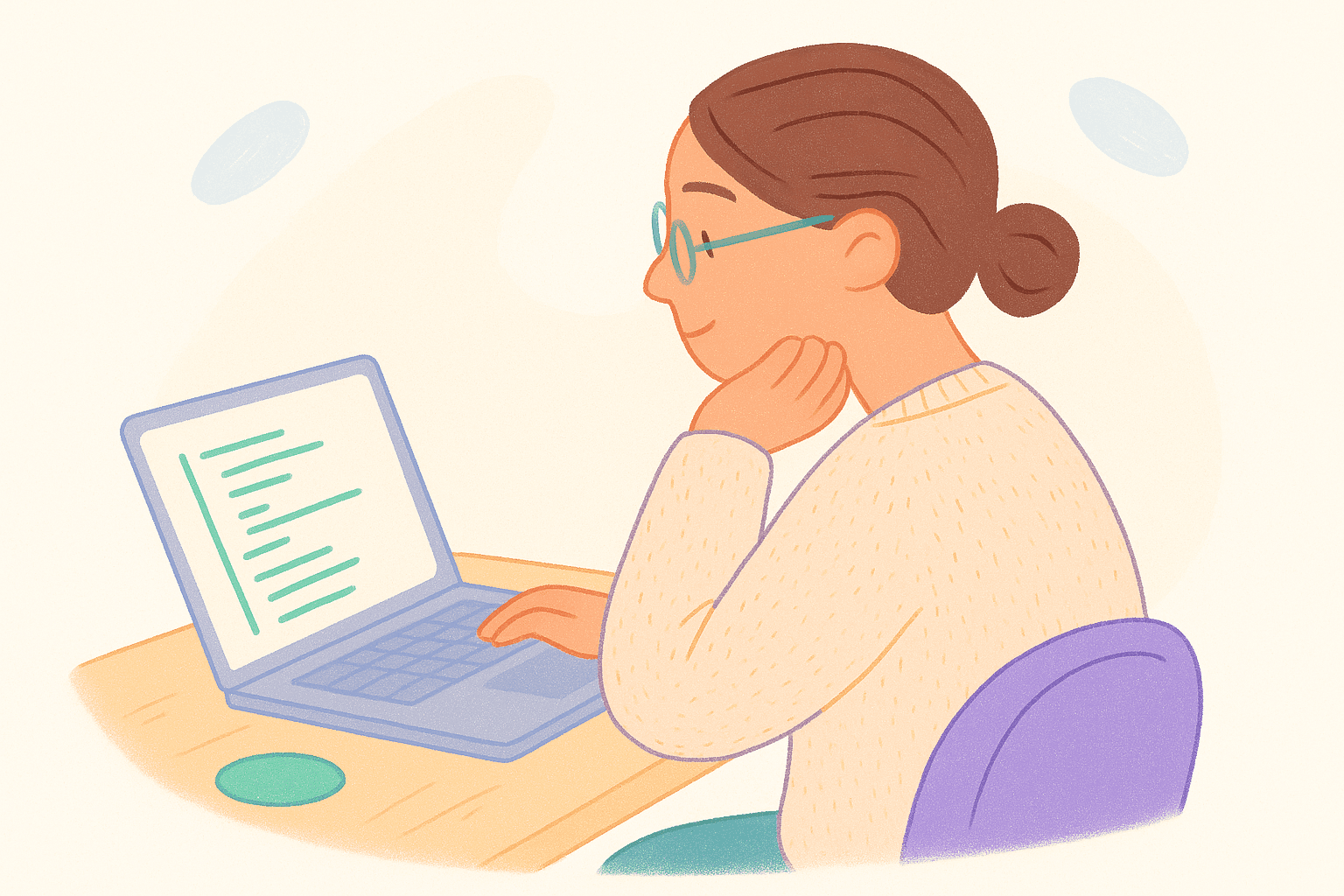 Student learning at their own pace